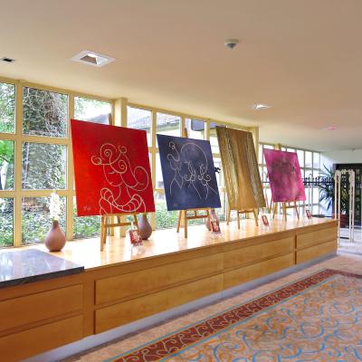 Lisa Riehm Ausstellung Jahreszeiten Hotel Dolce Bad Nauheim