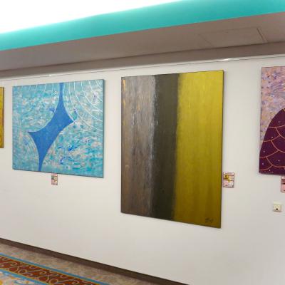 Lisa Riehm Ausstellung Jahreszeiten Hotel Dolce Bad Nauheim